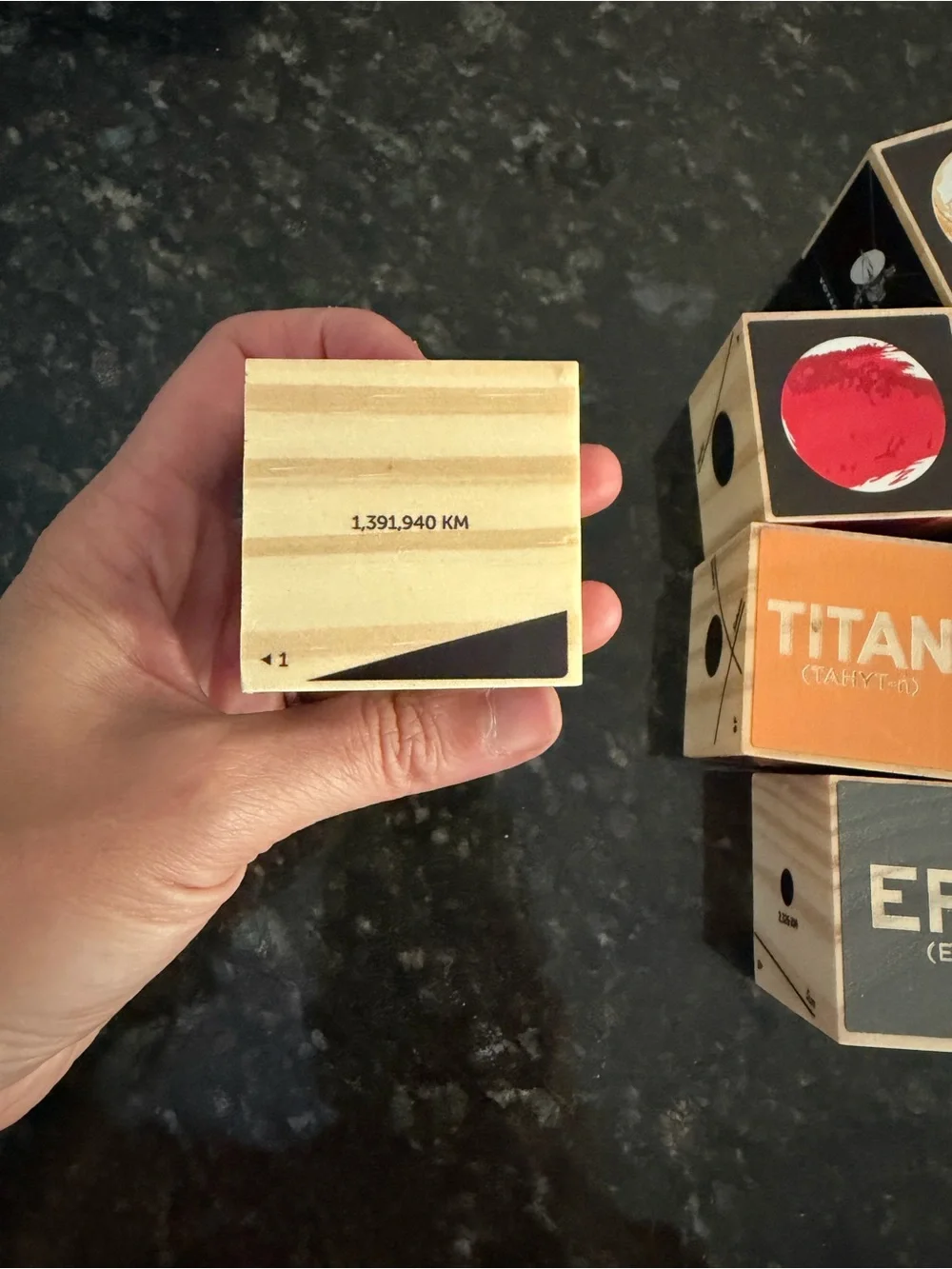 Wooden Planetary Blocks by Chop Shop - 20 Blocks